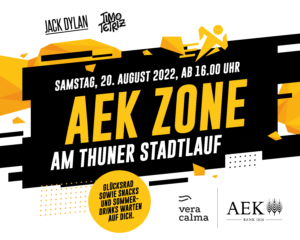 Flyer AEK Zone am Stadtlauf